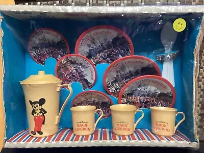 Sealed Disney’s Magic Kingdom  Mickey Mouse Wolverine Tea Set # 3495 NOS Vintage • $34.95