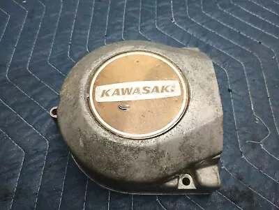 Kawasaki KE175 KE 175 1977 Ignition Flywheel Left Engine Cover • $24.95