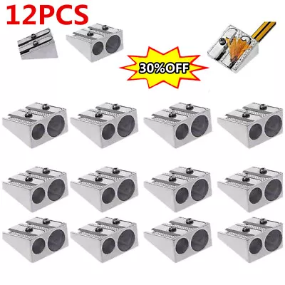 12PCS Metal Pencil SharpenerPencil Sharpener Handheld Pencil Sharpener Manual • $5.66