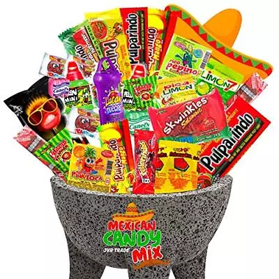 42 Count Mexican Candy Mix Assortment Snack Dulces Spicy Sweet Sour Bulk Candies • $22.77