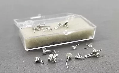 MINIATURE WARGAMES Soft Metal Casting ARTILLERY CANNONS IN PLASTIC CASE • $6.47