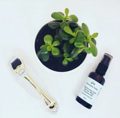 $35.95 • Buy Skincare Set Aussie Made Hyaluronic Acid Serum And Titanium Derma Roller .5 Kit