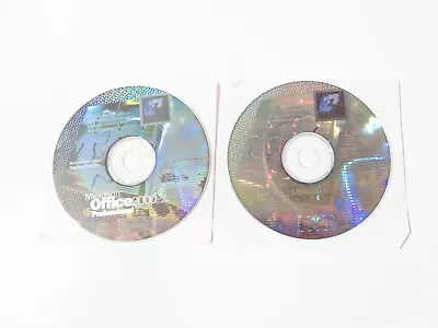 Microsoft Office 2000 Professional 2 Disc Set WINDOWS OEM Genuine  • $10.99