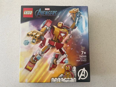 £5.50 • Buy LEGO Marvel: Iron Man (76203) UNOPENED