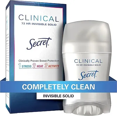 £14.49 • Buy Women Secret Clinical Strength Invisible Solid Antiperspirant Deodorant 1.6oz