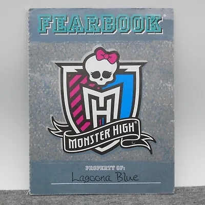 Monster High Lagoona Blue Picture Day Doll Fearbook Diary Only 2013 Y7698 J13 • $4.99