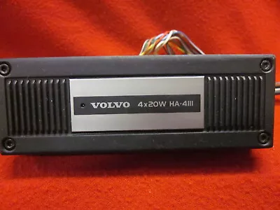 Volvo 740 OEM Radio Amplifier 4 X 20W HA-4lll - For Parts Or Repair • $17.95