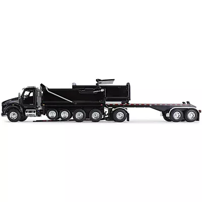 Kenworth T880 Quad-Axle Dump Truck And Rogue Transfer Tandem-Axle Dump Traile... • $177.07