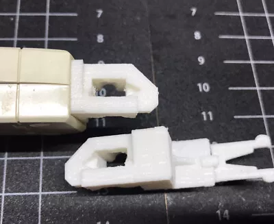 G1 Jetfire Transformers/Robotech 1/55 Gun Grip Hands Set 3D Print White *no Gun* • $9.99