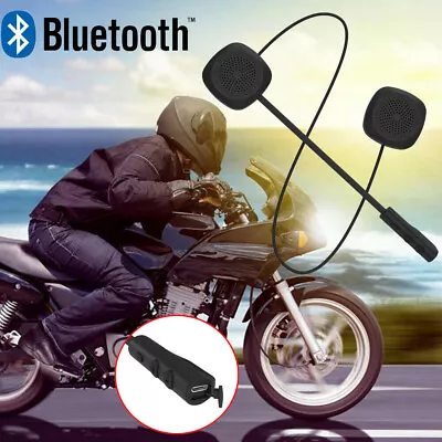 Motorcycle Bike Helmet Sports Dual Stereo Headsets/Headphone Wireless Bluetooth • $16.41