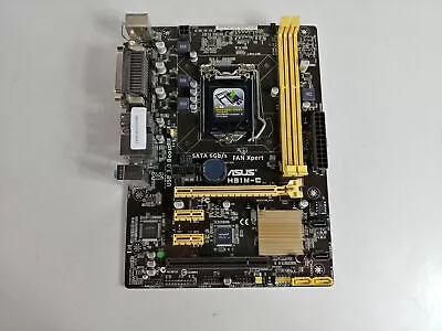 Asus H81M-C Intel LGA 1150 DDR3 SDRAM Desktop Motherboard W/ I/O Shield • $42.99