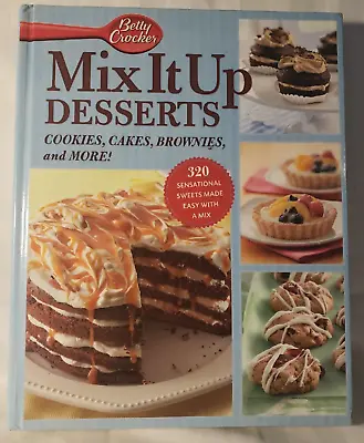 Betty Crocker Mix It Up Desserts Cookies Cakes Brownies & More Cook Book • $14.99