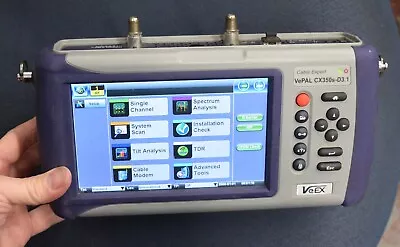 Veex Vepal Cx350s-d3.1 Cable Meter Tester Docsis Catv Signal Analyzer • $799.99