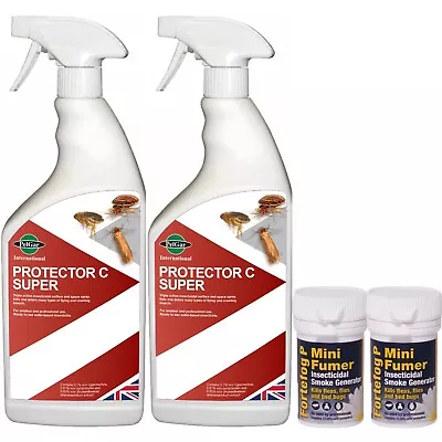 Pet Friendly Flea Fleas Killer Kill Spray Treatment Smoke Pets Dog Cat Fogger  • £22.95