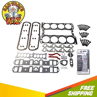 Head Gasket Set Bolts Fits 91-95 Ford Mustang Cobra Lincoln 5.0L OHV VIN D E T • $78.19