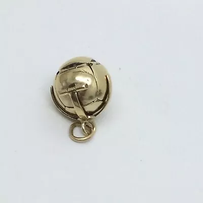 Masonic Orb Fob Ball Cross Pendant 9kt Gold 17104 • $450