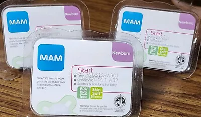 MAM Small Lightweight Pacifier For Newborns BPA Free • $4.50