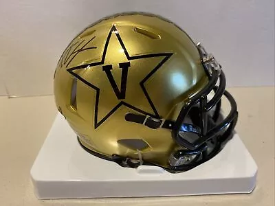 Ke'Shawn Vaughn Signed Vanderbilt Commodores Speed Mini Helmet Fanatics • $89.99