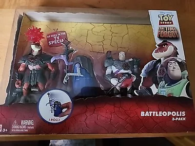 Toy Story That Time Forgot BATTLEOPOLIS 3-Pack Of Figures REPTILLUS MAXIMUS RARE • $219.99