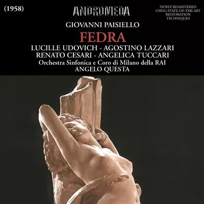 Angelo Questa / Lucille Udovich / Agostino Lazzari Giovanni Paisiello: Fedra New • $23.29