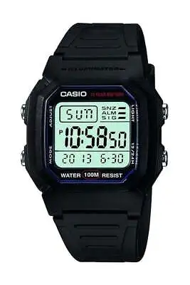 Casio Collection Digital Watch W-800H-1AVES Water Resistant • $75.28