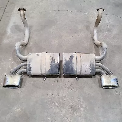 97-04 Corvette C5 Axle Back Exhaust Mufflers Muffler Set Oem AA7038 • $226.80