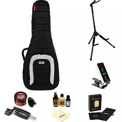 MONO Classic OM/Classical Guitar Case Essential Care Bundle - Black • $369