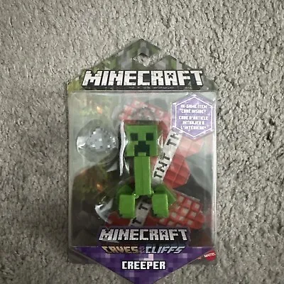 Minecraft Caves & Cliffs Action Figure: CREEPER W/ In-Game Code Inside • $8