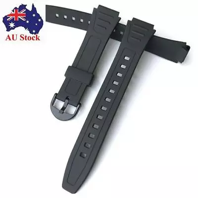 Pin Buckle Silicone Strap For Casio G Shock W-800H W-217 AQ-S800W • $12.36