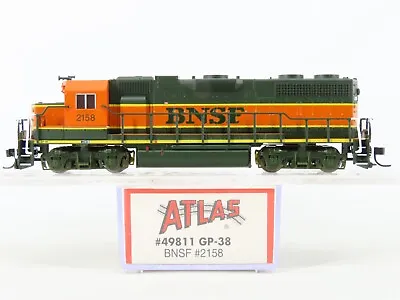 N Scale Atlas 49811 BNSF Railway EMD GP38 Diesel Locomotive #2158 - DCC Ready • $119.95