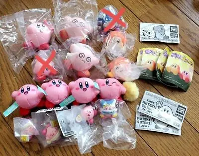 Kirby Goods Lot Of Set Wink Smile Meta Knight Waddle Dee Plush Toy Mascot Candy • $90.81