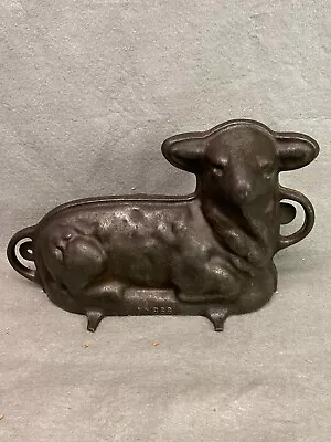 Vintage Griswold Cast Iron Lamb Cake Mold No. 866 Patrts Number 921922 • $99.99