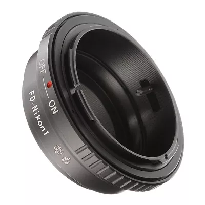 Canon FD Lens Transfer To Nik0n 1 Camera Adapter J1 J2 J3 J4 J5 S1 S2 V1 V2 V3 • $17.59
