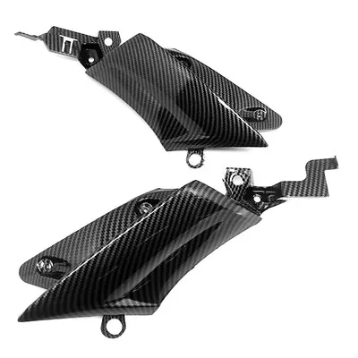Pair Carbon Fiber Upper Tail Seat Cover Cowl Fairing For Yamaha YZF R6 2003-2005 • $58.42