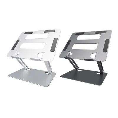 Laptop Stand Foldable Aluminum Cooling Stand For Notebook Mac-Book Pro Tablets • $53.09