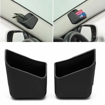 £6.29 • Buy 2x Universal Car Auto Accessories Phone Organizer Storage Bag Box Holder Black