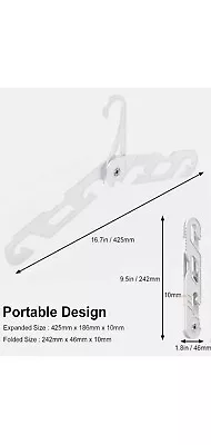 Portable Folding Travel Hanger For Clothes Underwears Indoor & Outdoor Use 1 Ct • $6.99