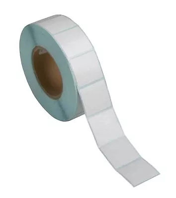 Label 1.5  Plain White 8.2 Mhz. Deactivatable 4000 Labels Per Roll • $76