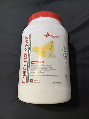 Metabolic Nutrition Protizyme Banana Creme 2lb 06/2026 • $39.99