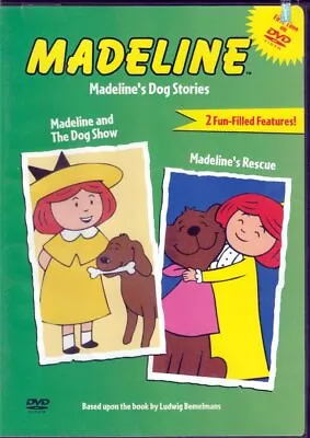 Madeline's Dog Stories [DVD 2003] / Dog Show & Madeline's Rescue • $1.19