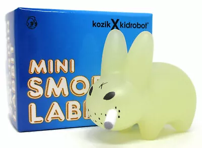 Kidrobot MINI SMORKIN' LABBIT Now With Fried Chicken CLEAR Vinyl Figure Kozik • $12.95