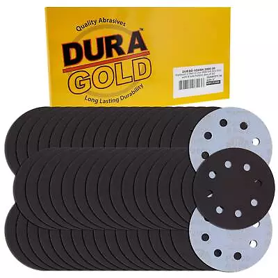 5  8-Hole Wet/Dry Sanding Discs 2000 Grit - 50 Sandpaper Discs With Hook & Loop • $15.99