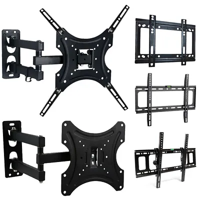 Fixed Full Motion TV WALL MOUNT BRACKET 32 37 40 42 43 46 47 50 52 55 60 65 70 • $12.99