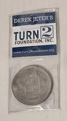 $14.98 • Buy New York Yankees Derek Jeter Turn 2 Foundation Commerative Metal Coin 2014