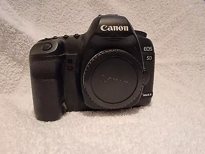 Canon EOS 5D Mark II Digital SLR Camera - Black (Body Only) Very Good Condition. • £150