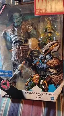 Marvel Universe Savage Frost Giant And Loki Includes Mighty Thor 175 Awesome • $120