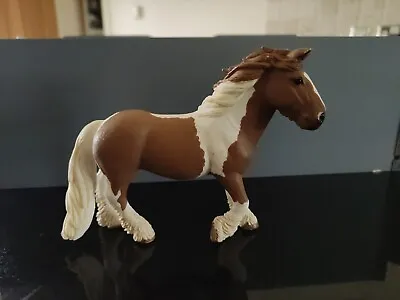 Schleich Pinto Skewbald Irish Cob Mare Pony Horse • £8