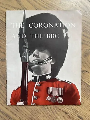 The Coronation And The BBC Guide Magazine Queen Elizabeth Collectable Programme • £39.95