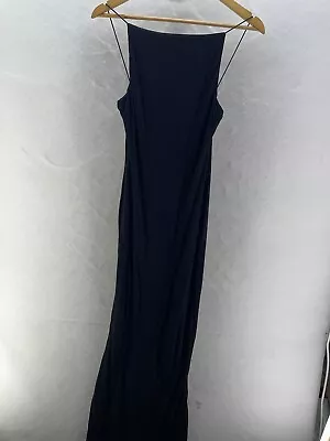 CHARCOAL CLOTHING Black Strappy Maxi Dress Aus WOMENS Size 12            SKU#173 • $16