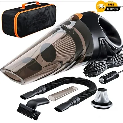 Powerful Car Vacuum Cleaner Portable Wet&Dry Handheld Strong Suction Car Vacuum • $24.99